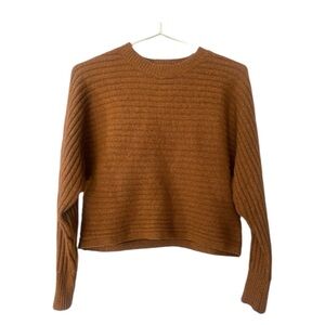 Pink Rose burnt orange pullover